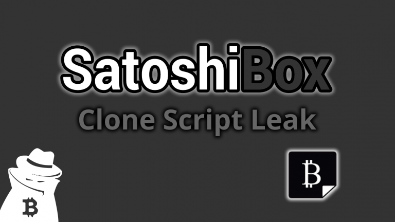 SatoshiBox Clone Script Leak 2020