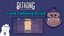 BitKong Clone Gambling Script 2022