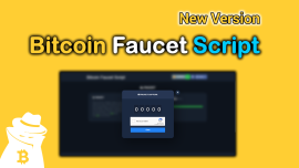 Bitcoin Faucet Script New Version ✅ 2021