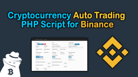Cryptocurrency Auto Trading PHP Script for Binance.com [CryptoBot]