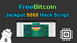 FreeBitco.in 8888 Jackpot Hack Script 2023